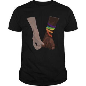 Two Hand Black Lives Matter Color Shirt
